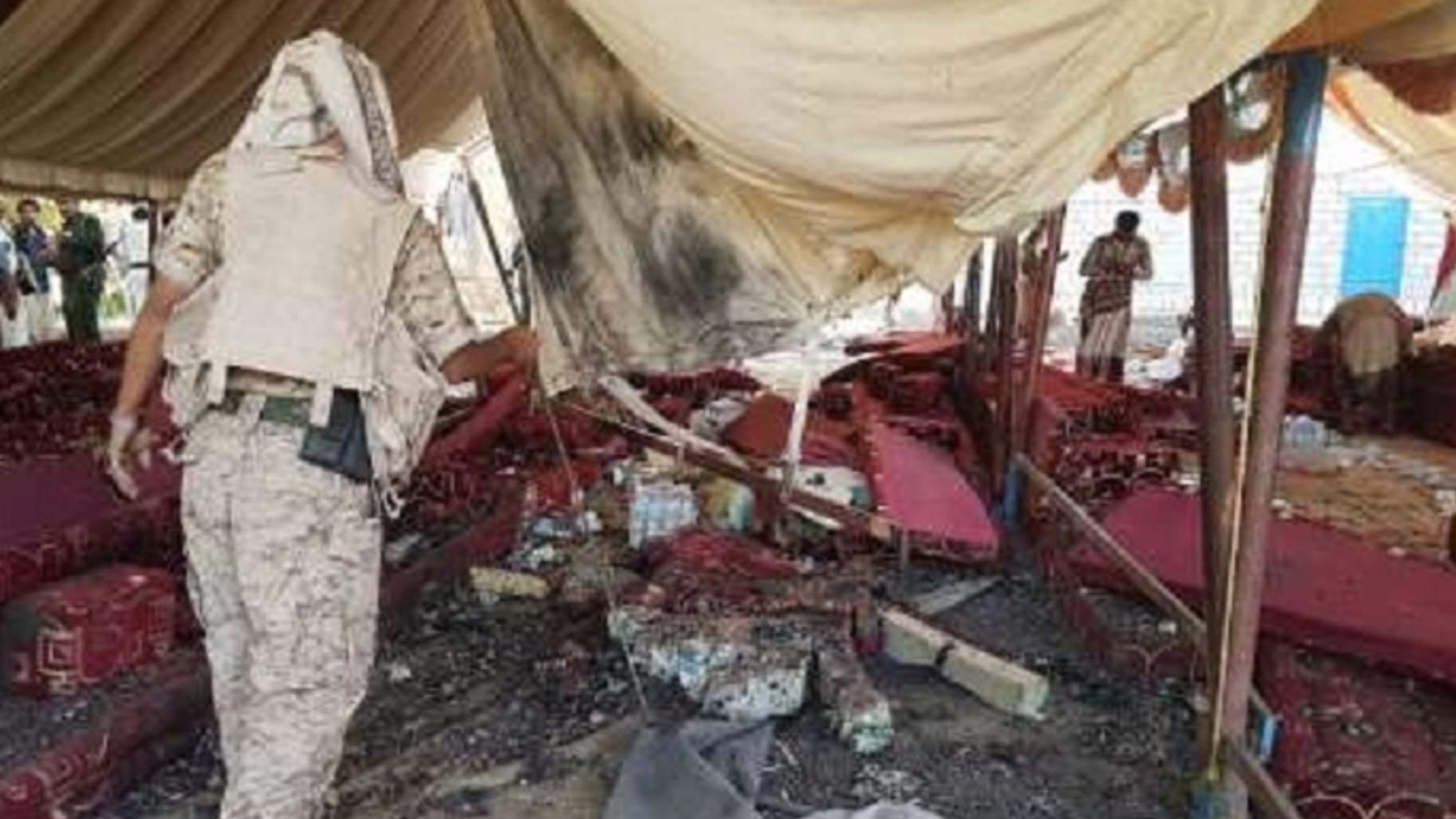 Tawakkol Karman Condemns Bombing of a Funeral Tent in Marib 